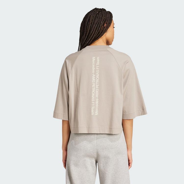 adidas adidas Mercedes - AMG Petronas Formula One Funktionstop Damen - Putty Beige / Beige - 1 | SportScheck