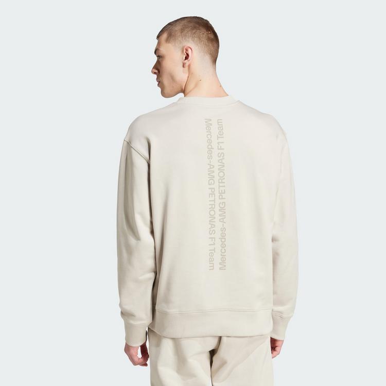 adidas adidas MERCEDES - AMG PETRONAS FORMULA ONE Sweatshirt Herren - Beige / Putty Beige - 1 | SportScheck
