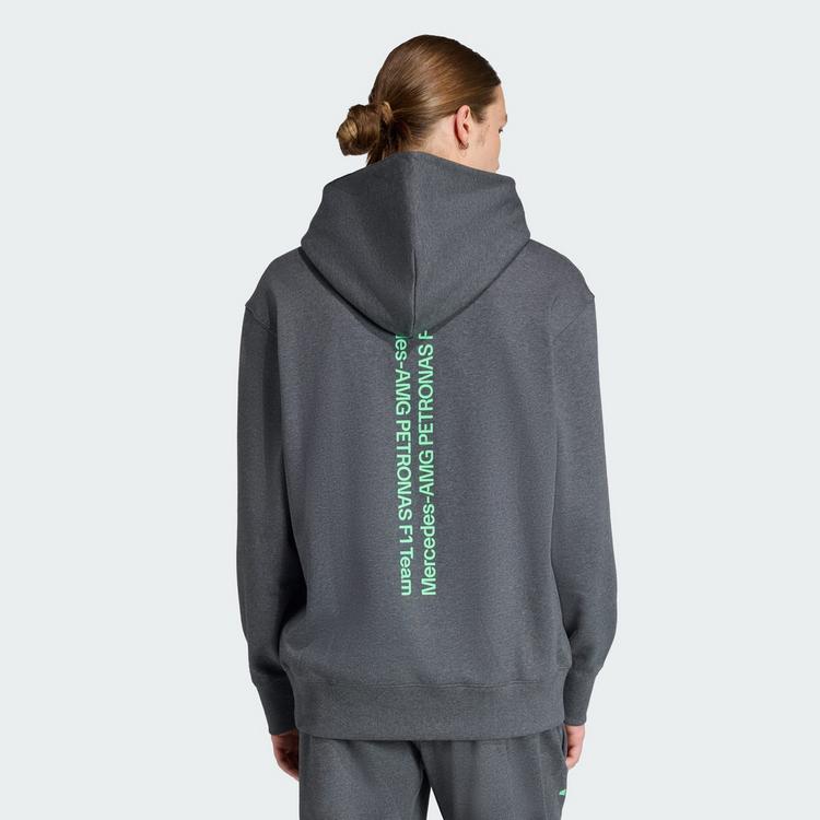 adidas adidas MERCEDES - AMG PETRONAS FORMULA ONE Hoodie Herren - Dark Grey Heather - 1 | SportScheck