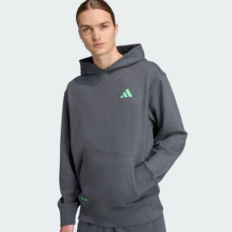 adidas adidas MERCEDES - AMG PETRONAS FORMULA ONE Hoodie Herren - Dark Grey Heather - 1 | SportScheck