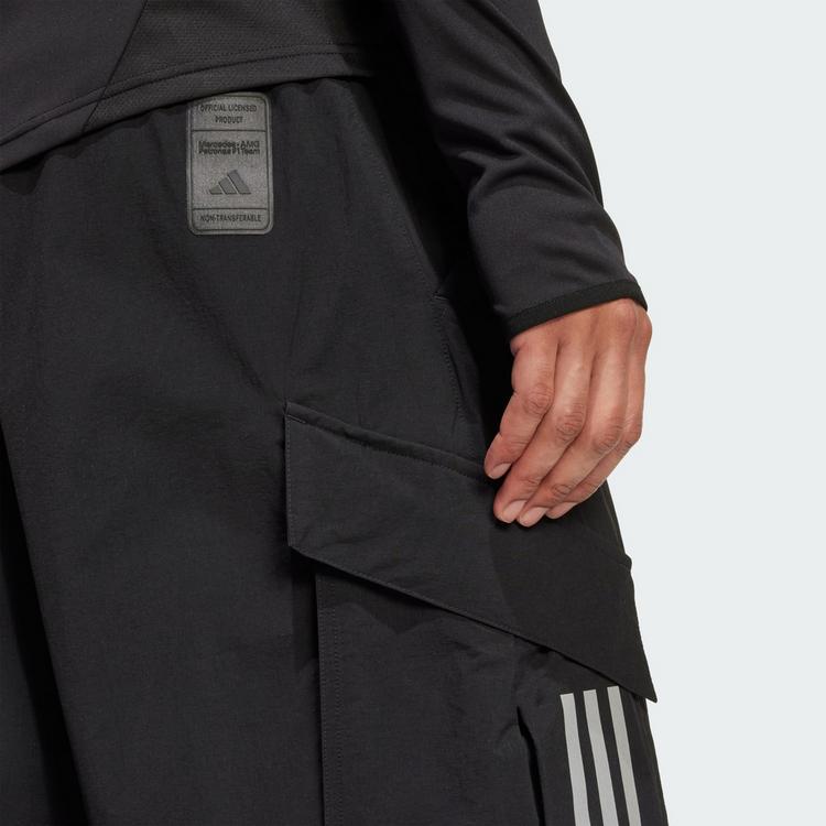 adidas adidas MERCEDES - AMG PETRONAS FORMULA ONE Fahrradhose Herren - Black / Reflective Silver - 0 | SportScheck