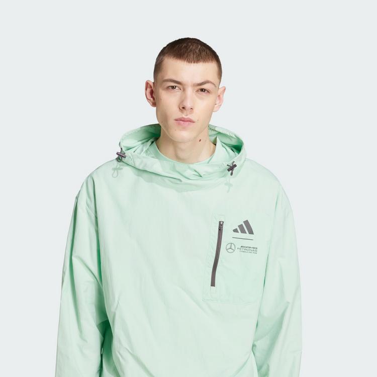 adidas adidas MERCEDES - AMG PETRONAS FORMULA ONE Hoodie Herren - Frozen Green / Grey Strata - 0 | SportScheck