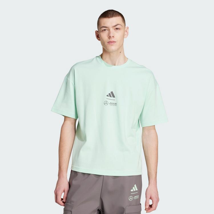 adidas adidas Mercedes - AMG Petronas Formula One Funktionstop Herren - Frozen Green / Grey Strata - 0 | SportScheck