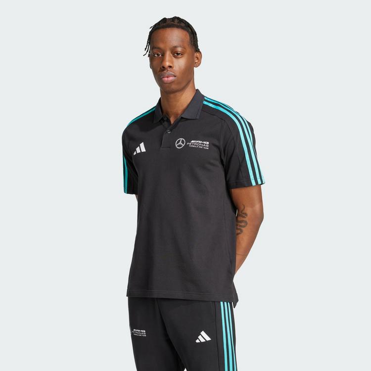 adidas adidas MERCEDES - AMG PETRONAS FORMULA ONE Funktionstop Herren - Black / White - 0 | SportScheck