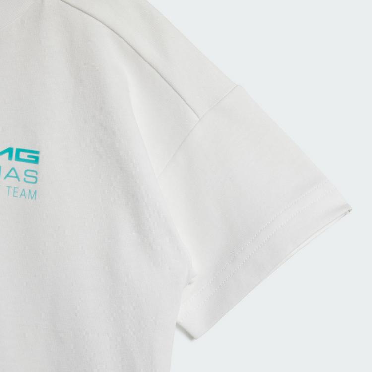 adidas adidas MERCEDES - AMG PETRONAS FORMULA ONE Trainingsanzug Kinder - White / Semi Mint Rush - 1 | SportScheck