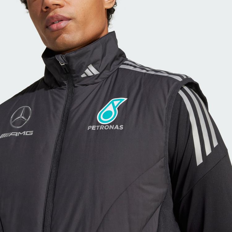 adidas adidas MERCEDES - AMG PETRONAS FORMULA ONE Fahrradweste Herren - Black / Reflective Silver - 0 | SportScheck