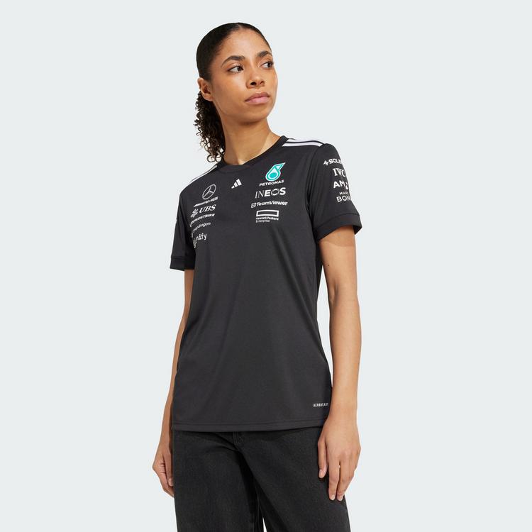 adidas adidas MERCEDES - AMG PETRONAS FORMULA ONE Funktionstop Damen - Black / White - 0 | SportScheck