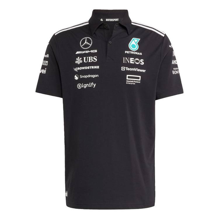 adidas adidas MERCEDES - AMG PETRONAS FORMULA ONE Funktionstop Herren - Black / White - 0 | SportScheck