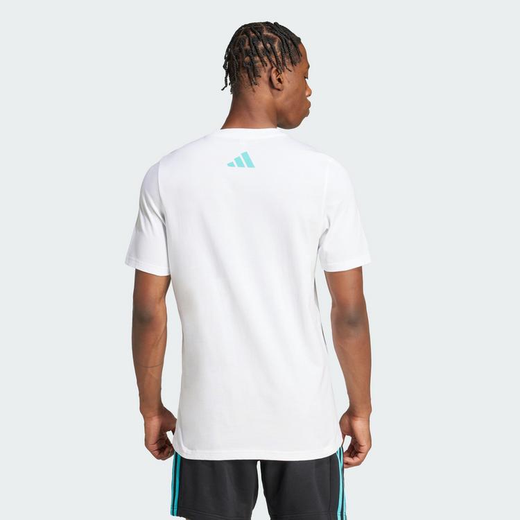 adidas adidas Mercedes - AMG Petronas Formula One Funktionstop Herren - White / Semi Mint Rush - 1 | SportScheck