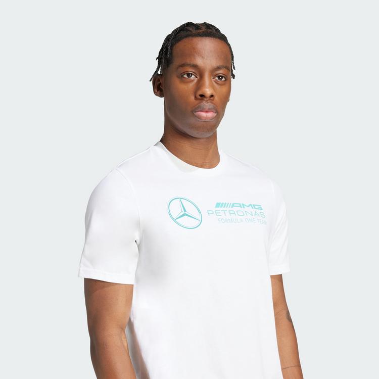 adidas adidas Mercedes - AMG Petronas Formula One Funktionstop Herren - White / Semi Mint Rush - 0 | SportScheck