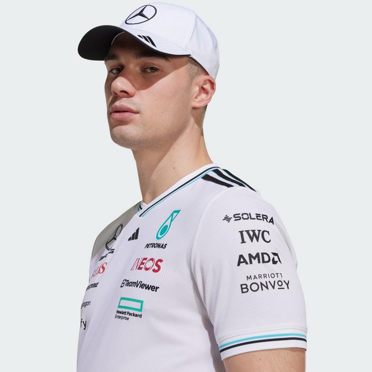 adidas adidas MERCEDES - AMG PETRONAS FORMULA ONE Funktionstop Herren - White / Black - 0 | SportScheck