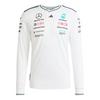 adidas MERCEDES - AMG PETRONAS FORMULA ONE Funktionstop Herren - White / Black