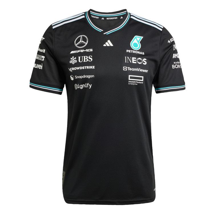 adidas adidas MERCEDES - AMG PETRONAS FORMULA ONE Funktionstop Herren - Black / White - 0 | SportScheck