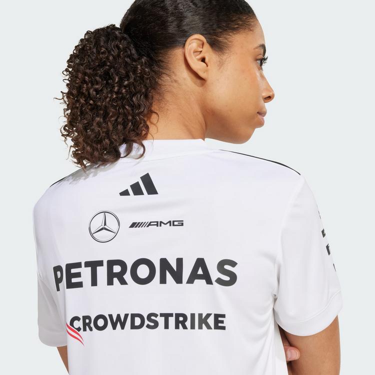 adidas adidas MERCEDES - AMG PETRONAS FORMULA ONE Funktionstop Damen - White / Black - 1 | SportScheck