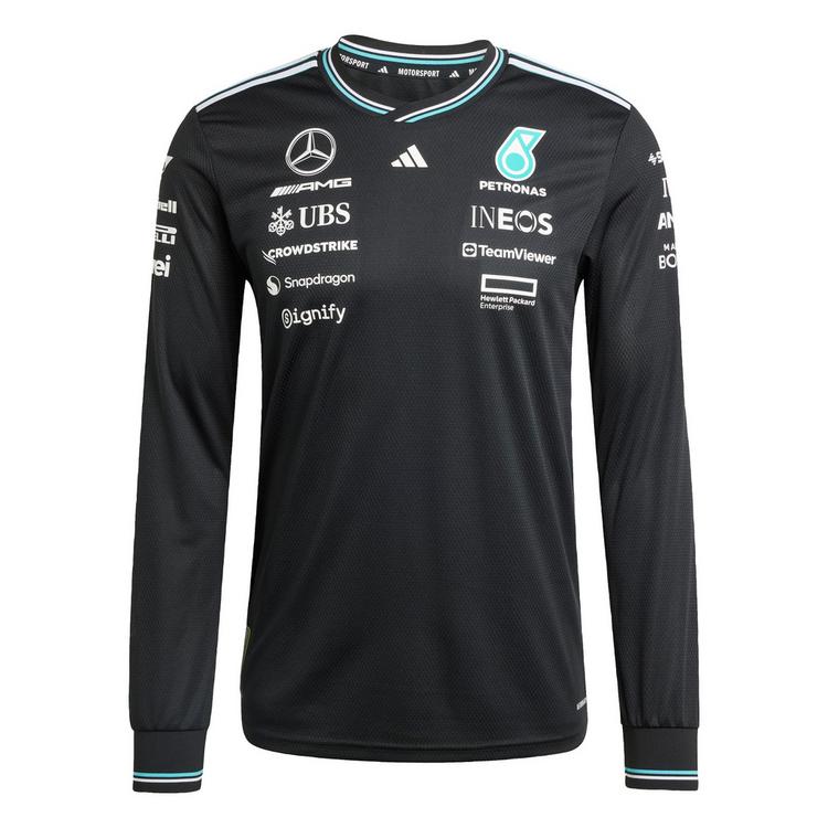 adidas adidas MERCEDES - AMG PETRONAS FORMULA ONE Funktionstop Herren - Black / White - 0 | SportScheck