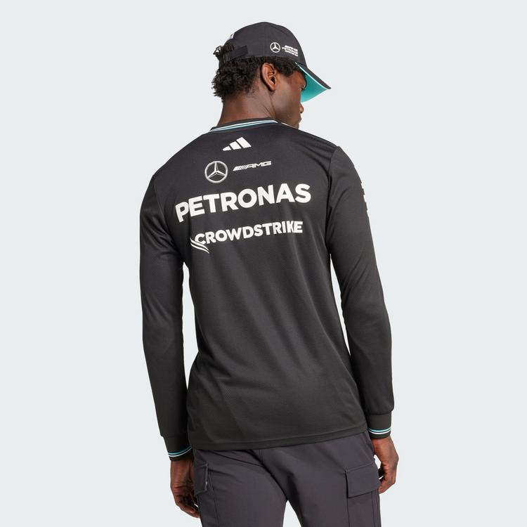 adidas adidas MERCEDES - AMG PETRONAS FORMULA ONE Funktionstop Herren - Black / White - 1 | SportScheck