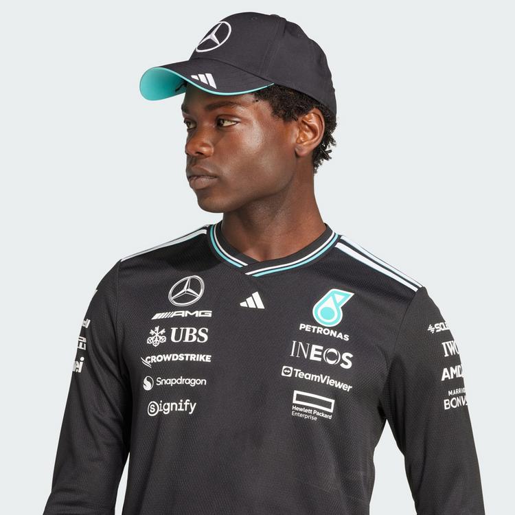 adidas adidas MERCEDES - AMG PETRONAS FORMULA ONE Funktionstop Herren - Black / White - 0 | SportScheck