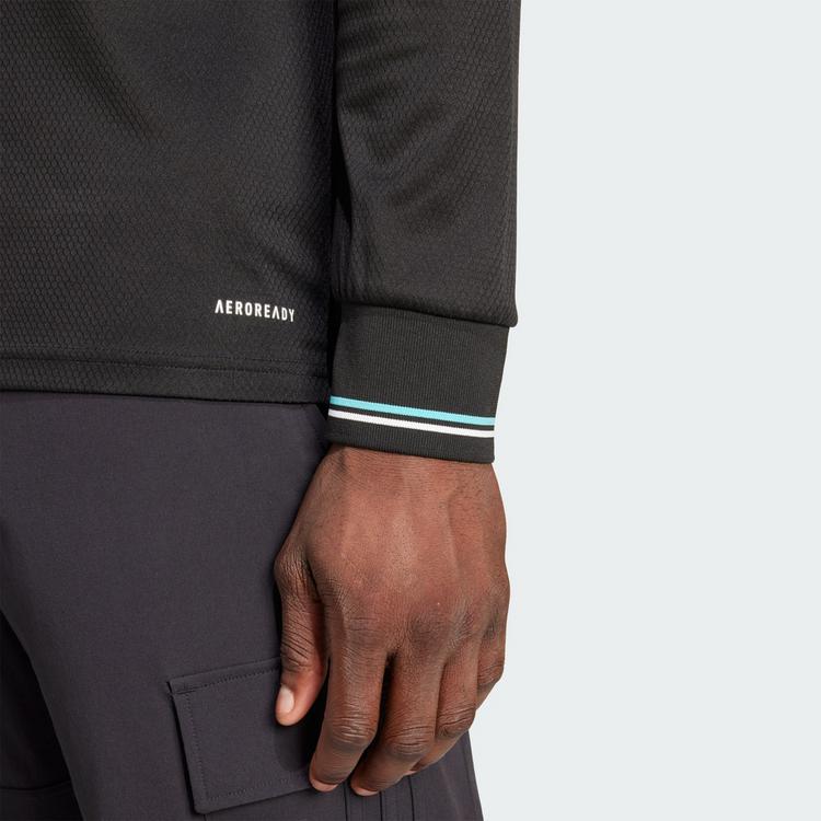 adidas adidas MERCEDES - AMG PETRONAS FORMULA ONE Funktionstop Herren - Black / White - 1 | SportScheck