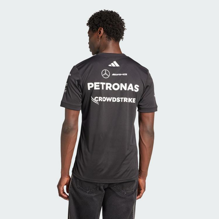 adidas adidas MERCEDES - AMG PETRONAS FORMULA ONE Funktionstop Herren - Black / White - 1 | SportScheck