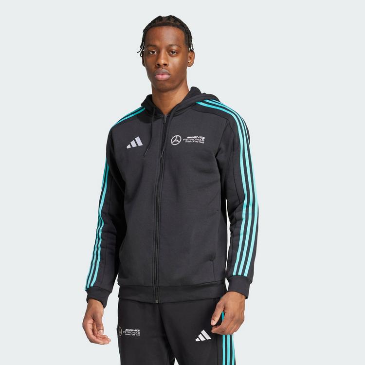 adidas adidas MERCEDES - AMG PETRONAS FORMULA ONE Fahrradjacke Herren - Black / White - 0 | SportScheck