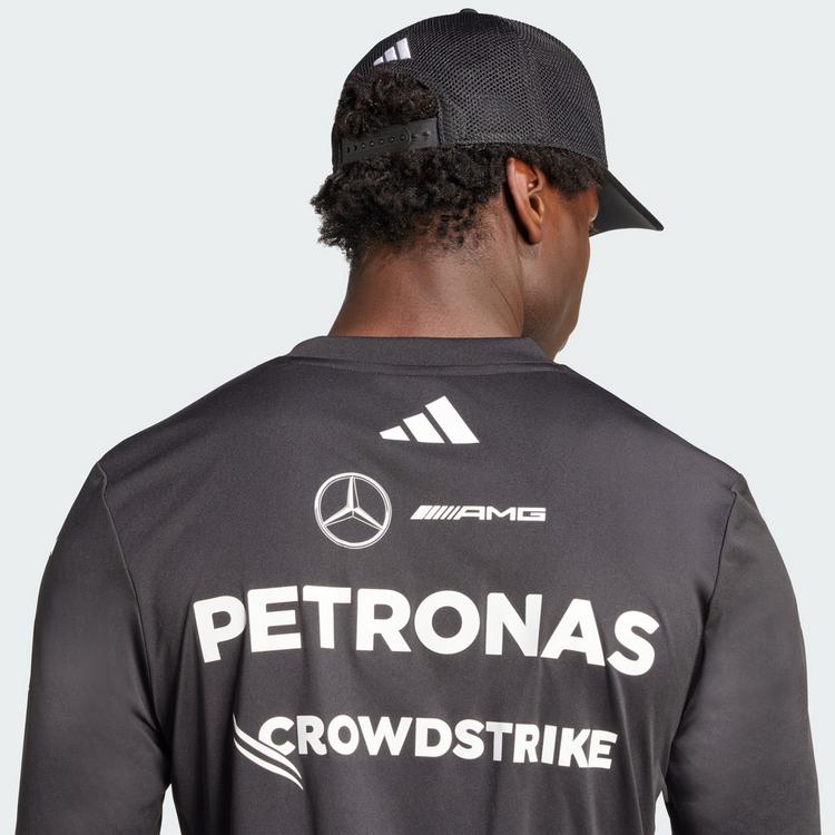 adidas adidas MERCEDES - AMG PETRONAS FORMULA ONE Funktionstop Herren - Black / White - 1 | SportScheck