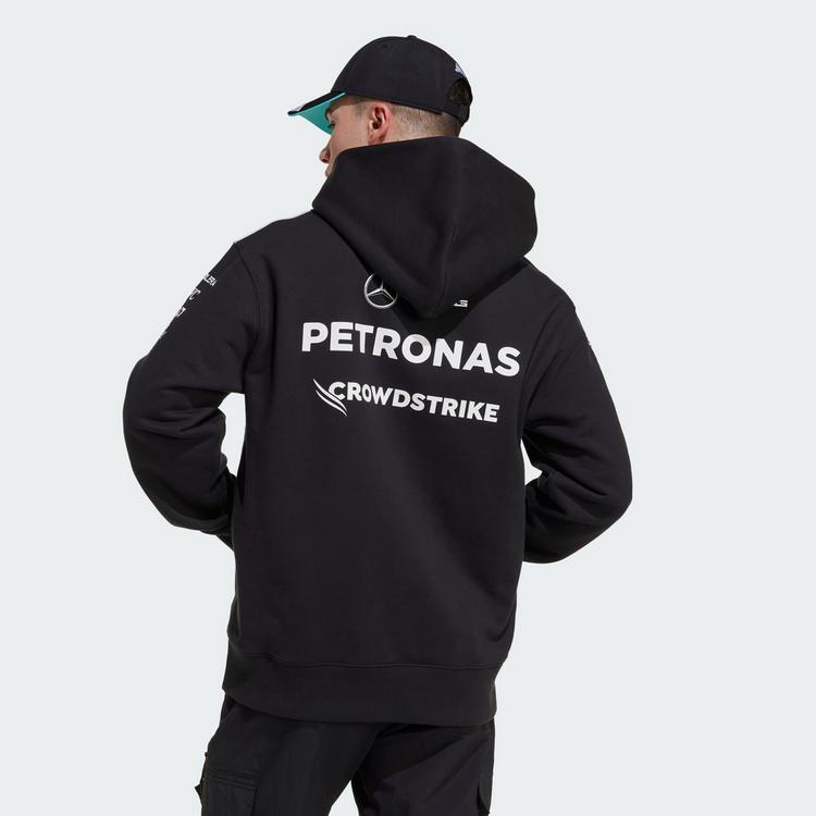 adidas adidas Mercedes - AMG Petronas Formula One Hoodie Herren - Black / White - 1 | SportScheck