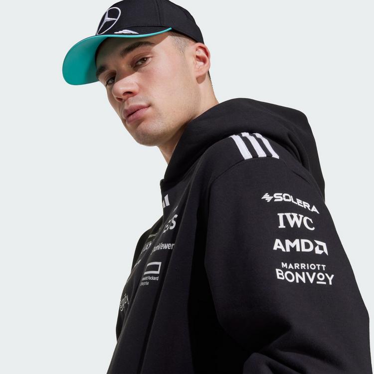 adidas adidas Mercedes - AMG Petronas Formula One Hoodie Herren - Black / White - 0 | SportScheck