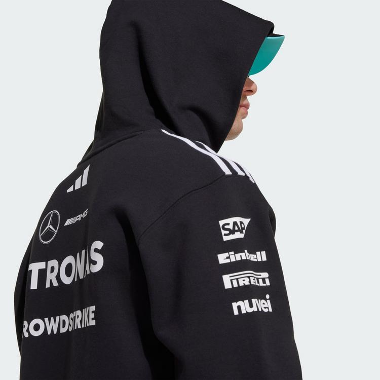 adidas adidas Mercedes - AMG Petronas Formula One Hoodie Herren - Black / White - 1 | SportScheck
