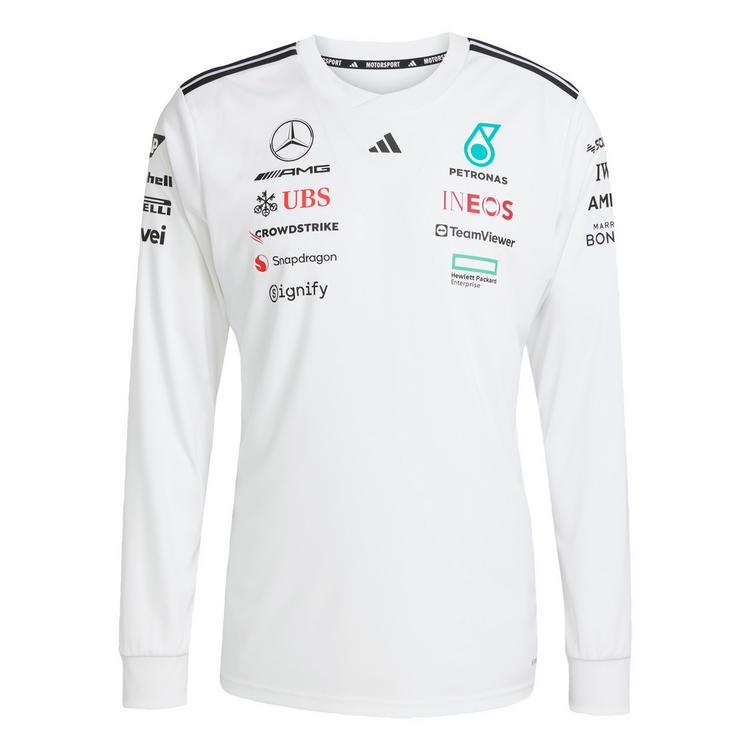 adidas adidas MERCEDES - AMG PETRONAS FORMULA ONE Funktionstop Herren - White / Black - 0 | SportScheck
