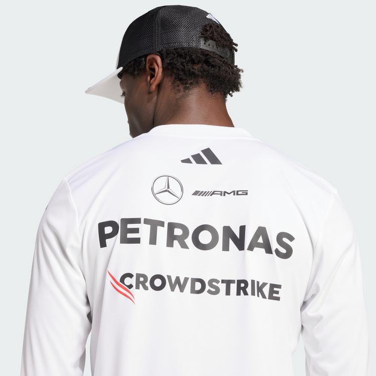adidas adidas MERCEDES - AMG PETRONAS FORMULA ONE Funktionstop Herren - White / Black - 1 | SportScheck