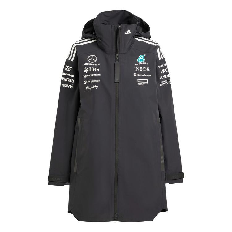 adidas adidas MERCEDES - AMG PETRONAS FORMULA ONE Fahrradjacke Damen - Black / White - 0 | SportScheck