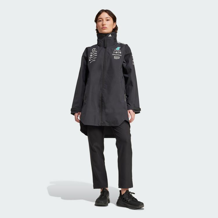adidas adidas MERCEDES - AMG PETRONAS FORMULA ONE Fahrradjacke Damen - Black / White - 0 | SportScheck