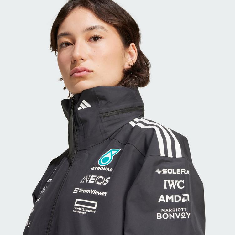 adidas adidas MERCEDES - AMG PETRONAS FORMULA ONE Fahrradjacke Damen - Black / White - 0 | SportScheck