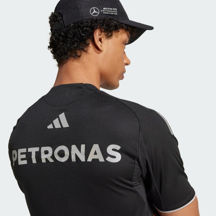 adidas adidas MERCEDES - AMG PETRONAS FORMULA ONE Funktionstop Herren - Black / Reflective Silver - 0 | SportScheck