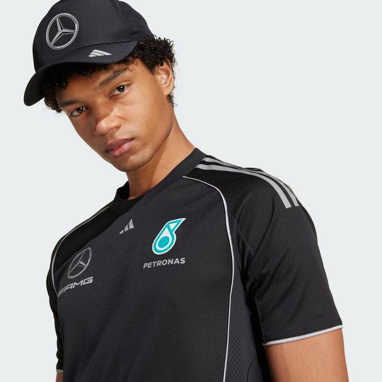 adidas adidas MERCEDES - AMG PETRONAS FORMULA ONE Funktionstop Herren - Black / Reflective Silver - 1 | SportScheck