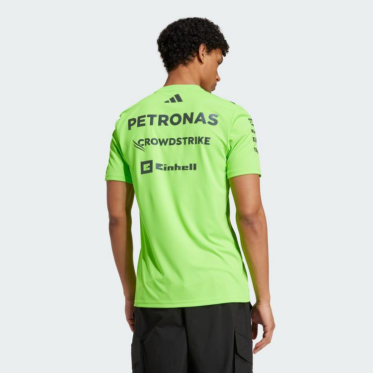 adidas adidas MERCEDES - AMG PETRONAS FORMULA ONE Funktionstop Herren - Solar Green / Black - 1 | SportScheck