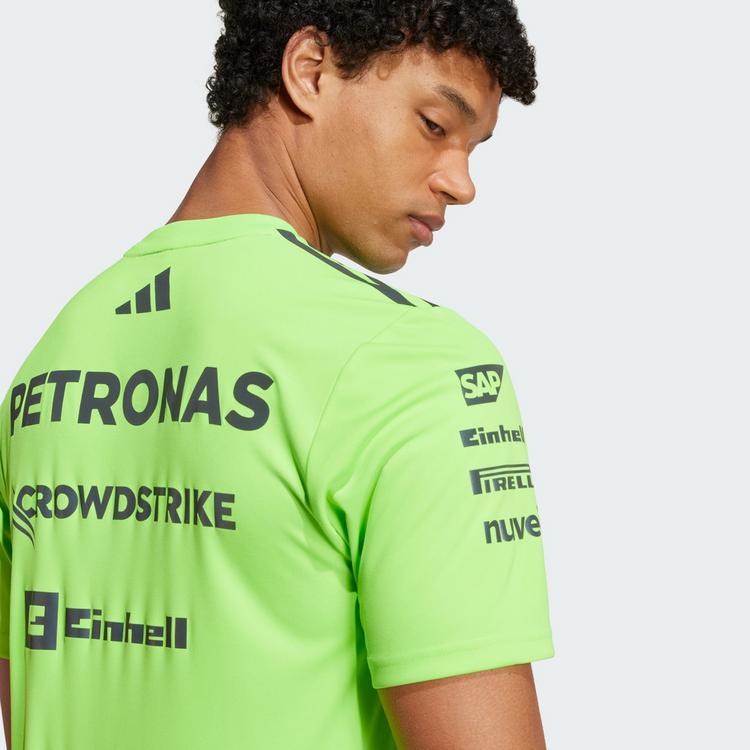 adidas adidas MERCEDES - AMG PETRONAS FORMULA ONE Funktionstop Herren - Solar Green / Black - 1 | SportScheck