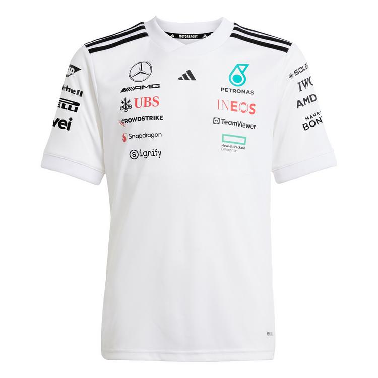 adidas adidas MERCEDES - AMG PETRONAS FORMULA ONE Funktionstop Kinder - White / Black - 0 | SportScheck