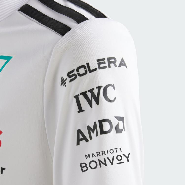 adidas adidas MERCEDES - AMG PETRONAS FORMULA ONE Funktionstop Kinder - White / Black - 3 | SportScheck