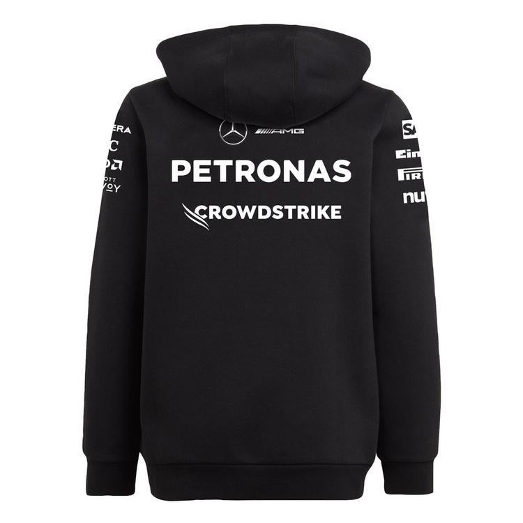 adidas adidas MERCEDES - AMG PETRONAS FORMULA ONE Hoodie Kinder - Black / White - 0 | SportScheck