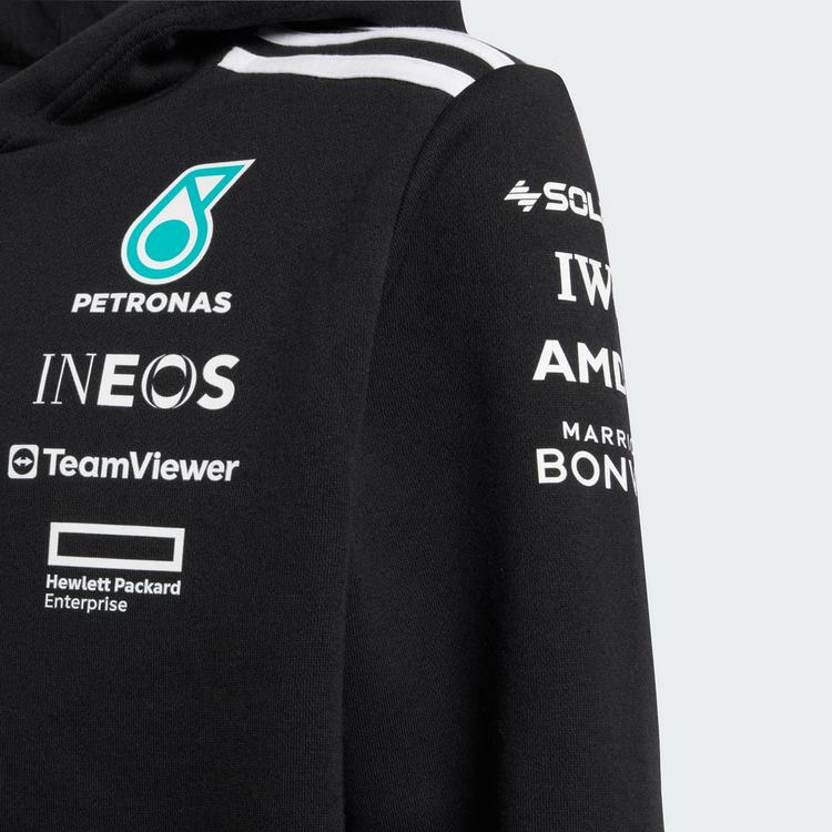 adidas adidas MERCEDES - AMG PETRONAS FORMULA ONE Hoodie Kinder - Black / White - 2 | SportScheck