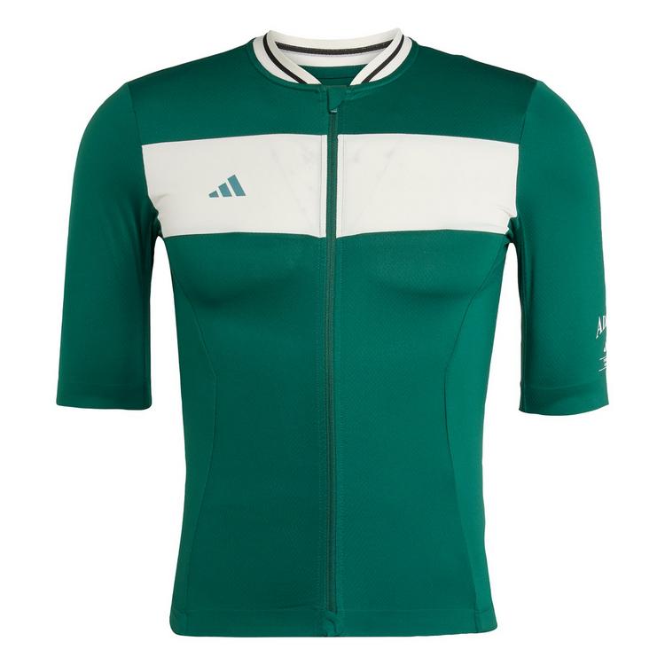 adidas adidas adidas Heritage Tempo 3-Streifen Trikot Herren - Collegiate Green / Chalk White - 0 | SportScheck