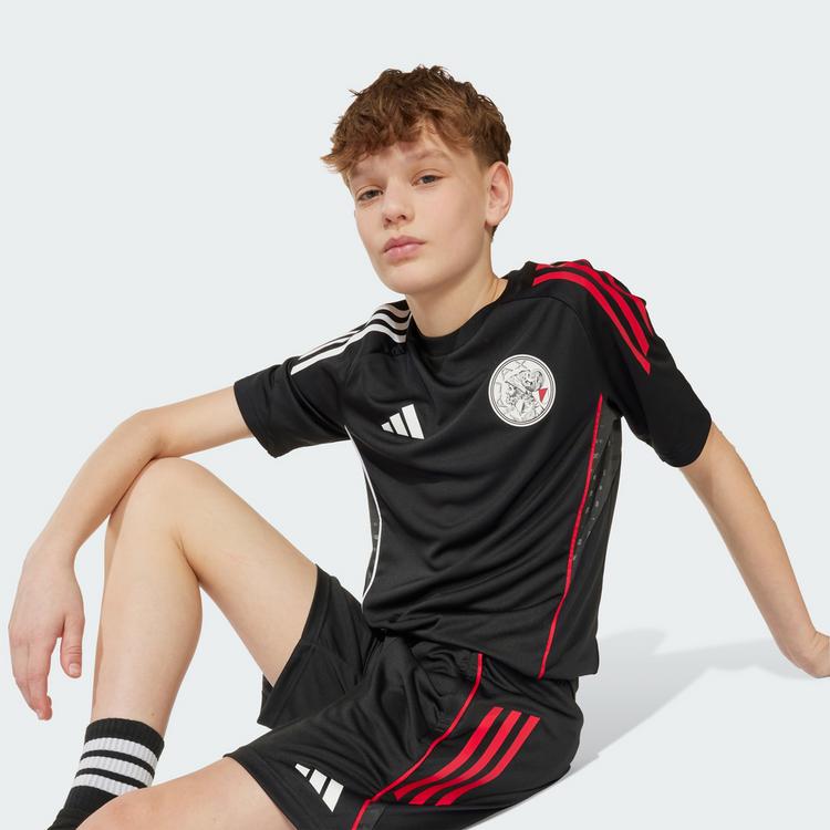 adidas adidas Ajax Tiro 25 Competition Kids Funktionsshorts Kinder - Black / White / Bold Red - 0 | SportScheck
