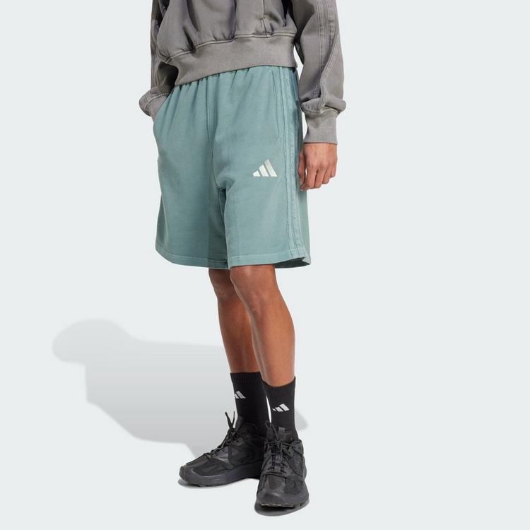 adidas adidas ALL SZN French Terry Shirts, Funktionsshorts Herren - Aurora Ivy - 0 | SportScheck