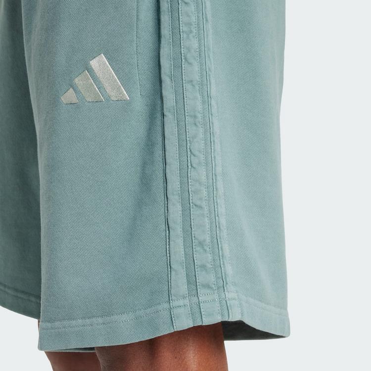 adidas adidas ALL SZN French Terry Shirts, Funktionsshorts Herren - Aurora Ivy - 1 | SportScheck