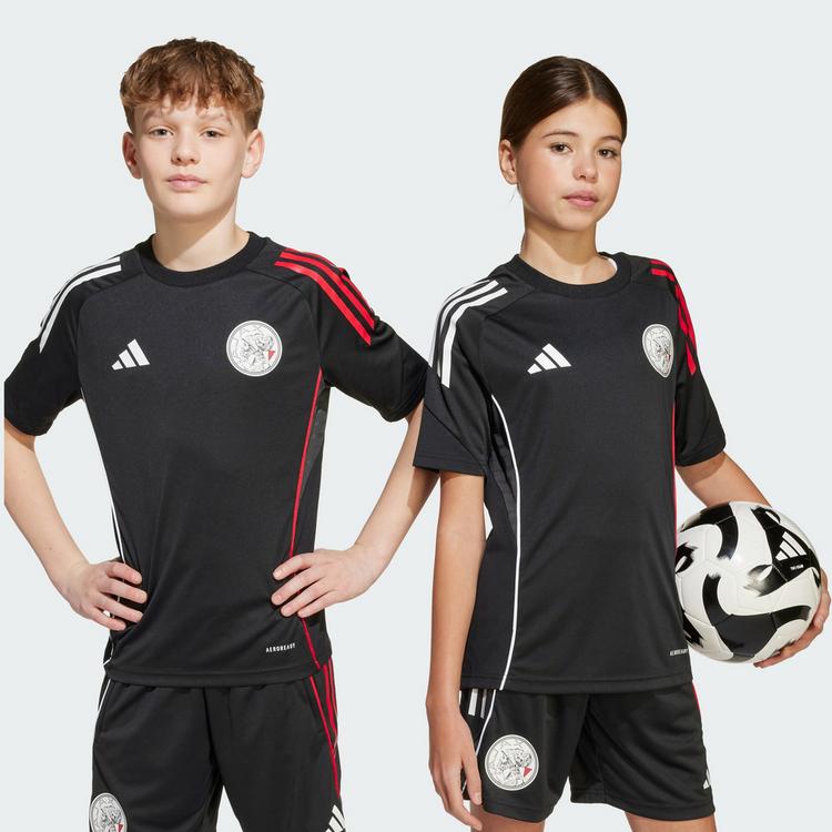 adidas adidas Ajax Tiro 25 Competition Kids Teamtrikot Kinder - Black / White / Bold Red - 0 | SportScheck