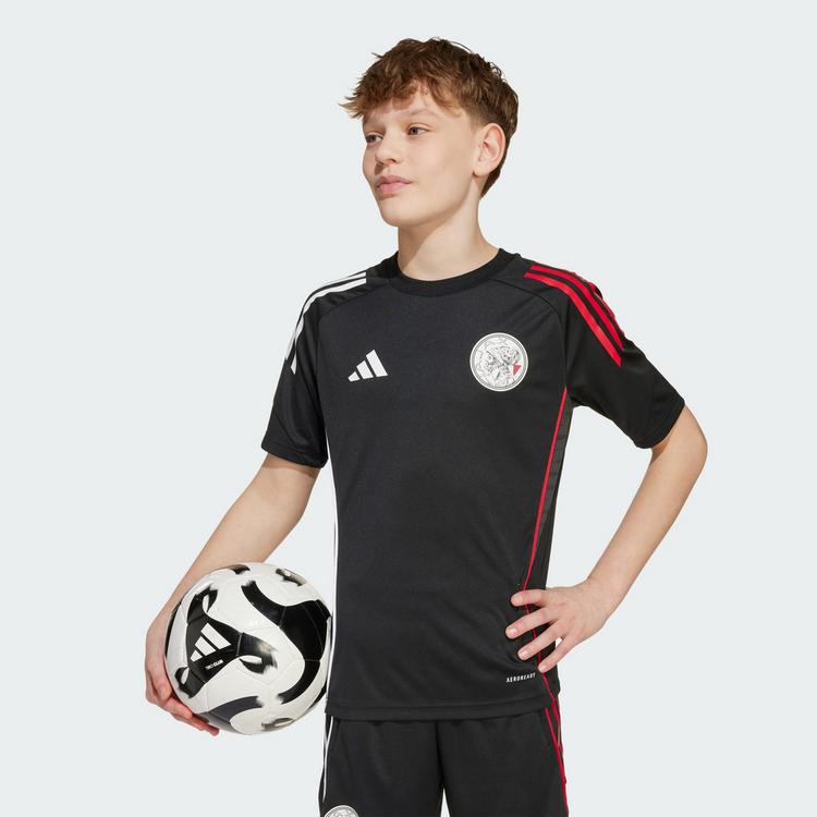 adidas adidas Ajax Tiro 25 Competition Kids Teamtrikot Kinder - Black / White / Bold Red - 1 | SportScheck