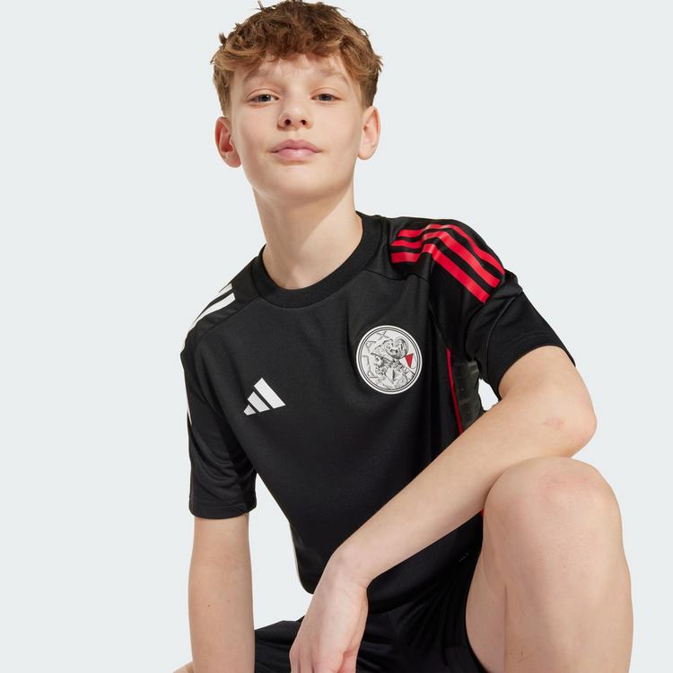 adidas adidas Ajax Tiro 25 Competition Kids Teamtrikot Kinder - Black / White / Bold Red - 1 | SportScheck