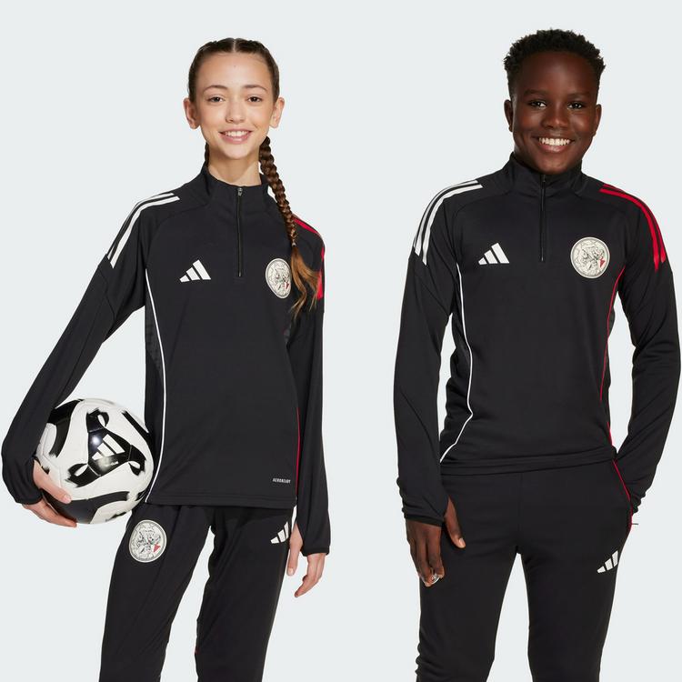 adidas adidas Ajax Amsterdam Tiro 25 Competition Kids Trainingsanzug Kinder - Black / White / Bold Red - 0 | SportScheck