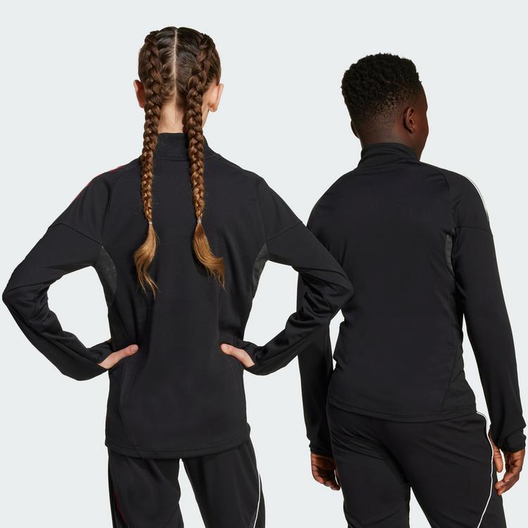 adidas adidas Ajax Amsterdam Tiro 25 Competition Kids Trainingsanzug Kinder - Black / White / Bold Red - 1 | SportScheck